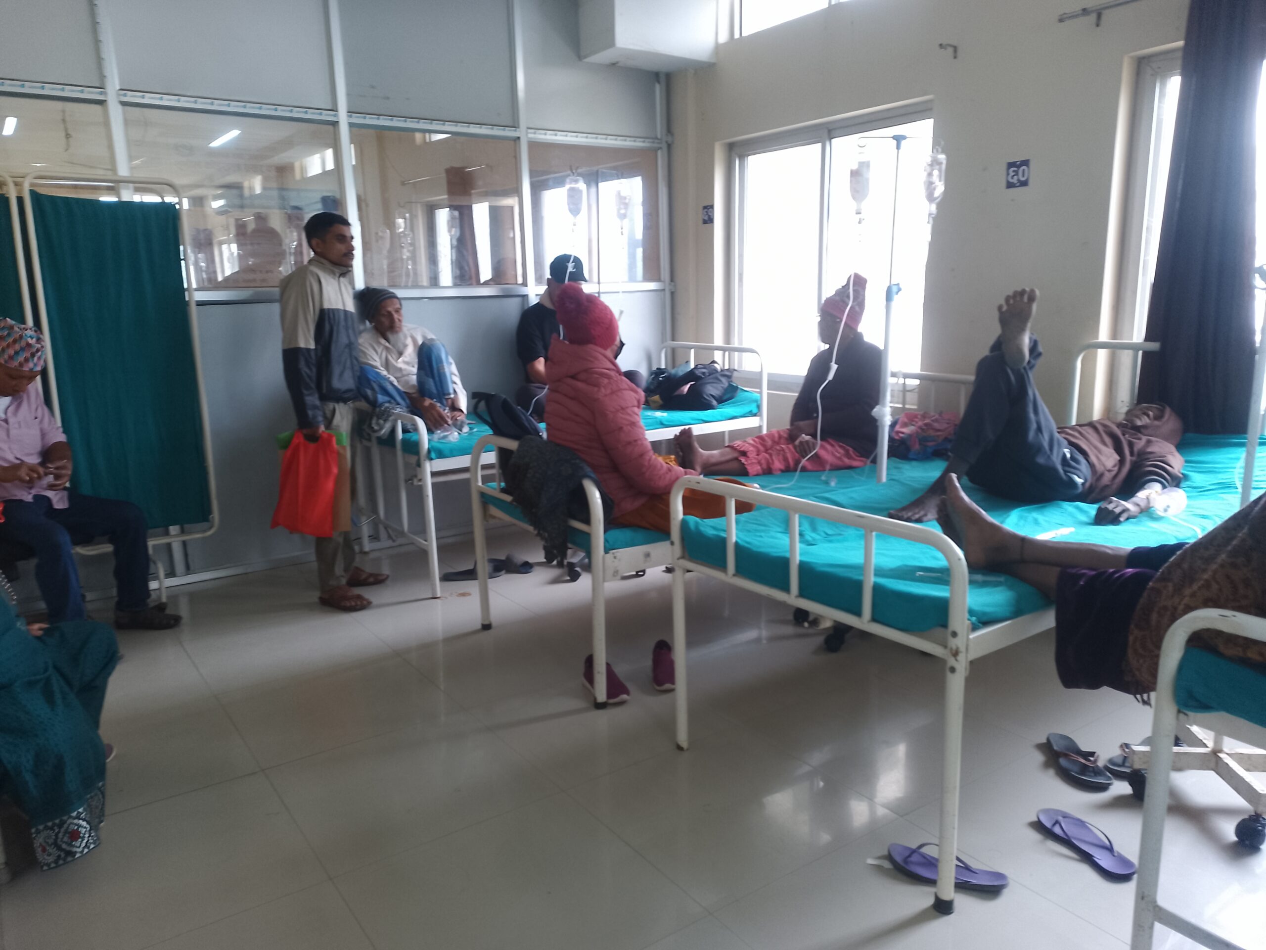 क्यान्सर अस्पतालमा शय्या पाउनै मुस्किल