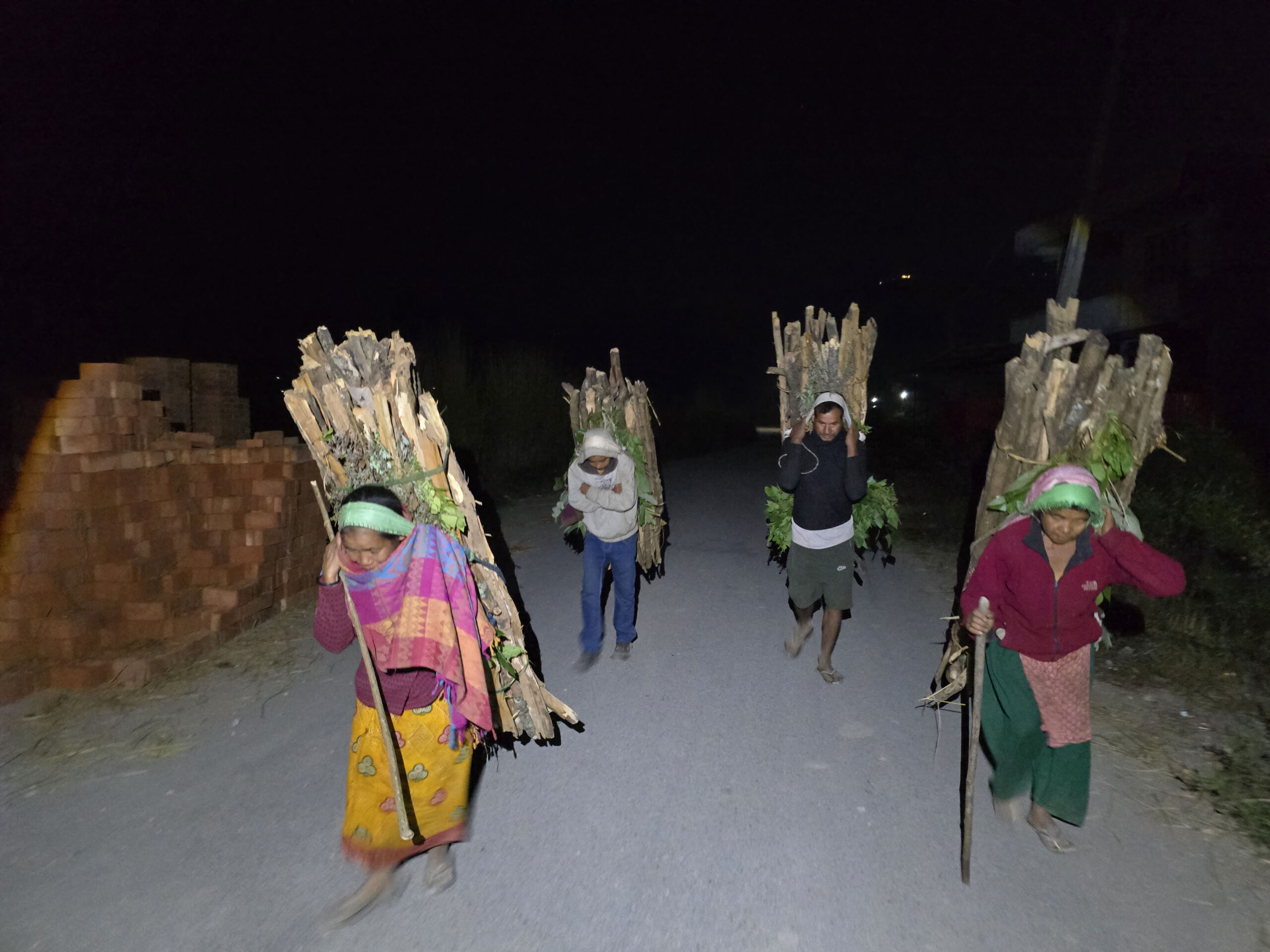 दाउरा बिक्री गर्न लैजाँदै  !
