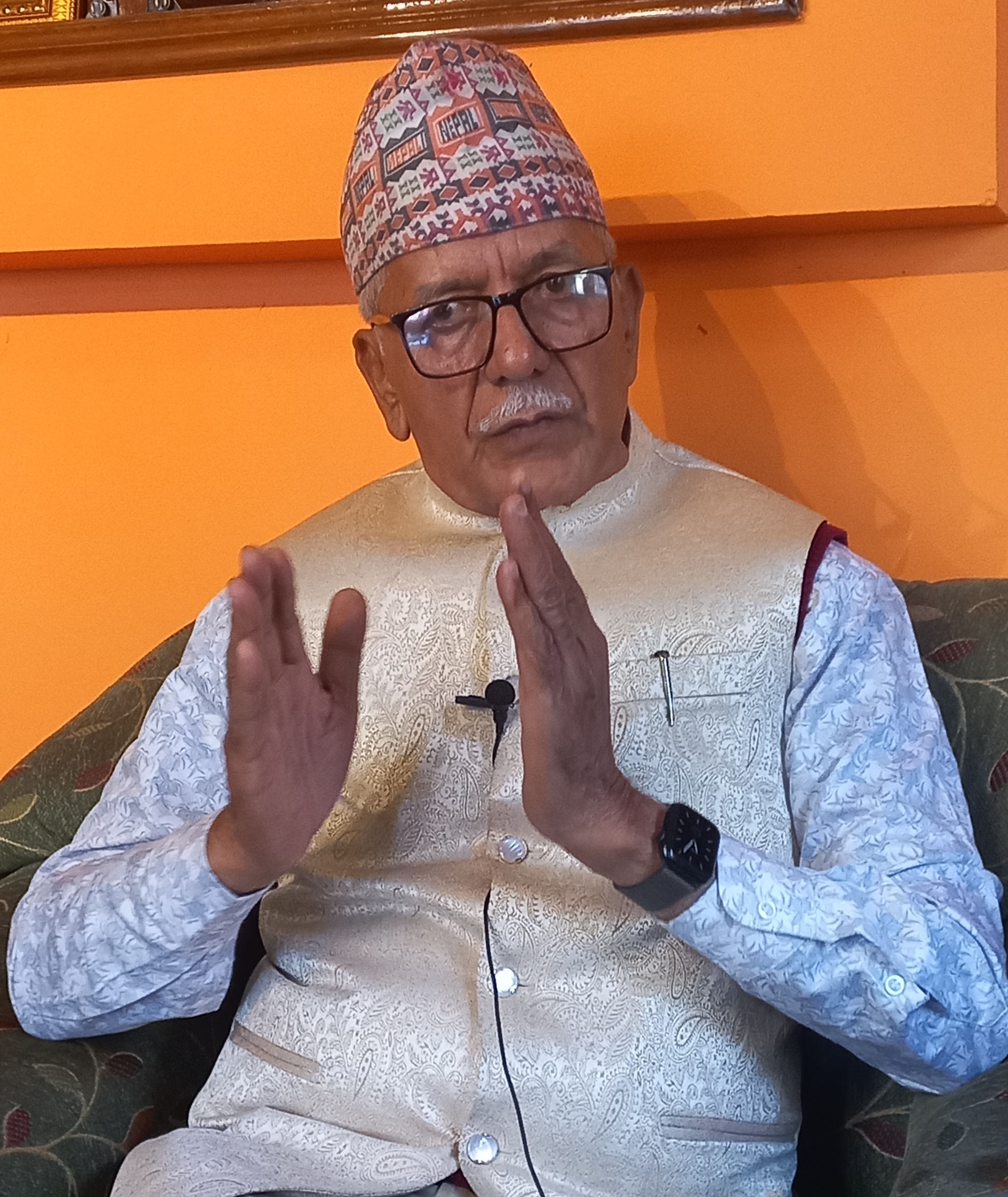 आगामी निर्वाचनमार्फत देश र लोकतन्त्रले जित्नुपर्छ: पूर्वप्रमुख निर्वाचन आयुक्त उप्रेती