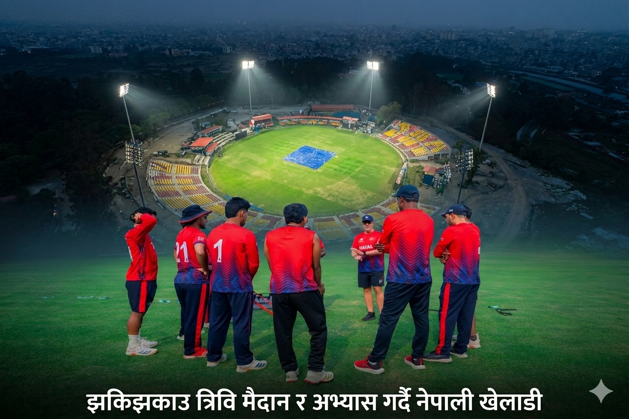 आज नेपाल र युएईबीच टी–२० श्रृखलाको पहिलो खेल हुँदै
