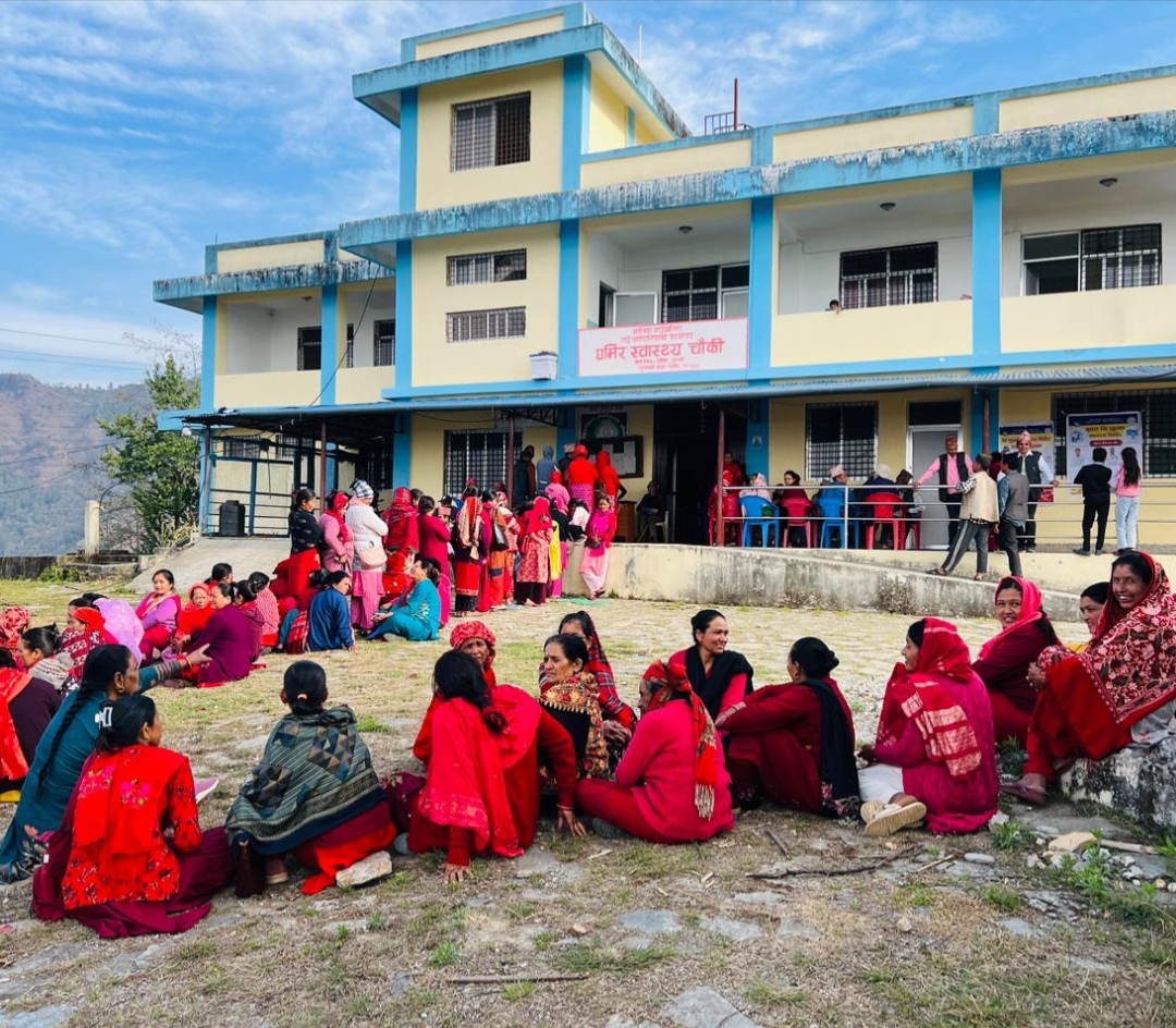 गुल्मीमा निःशुल्क स्वास्थ्य शिविरबाट एक हजार तीन सय लाभान्वित