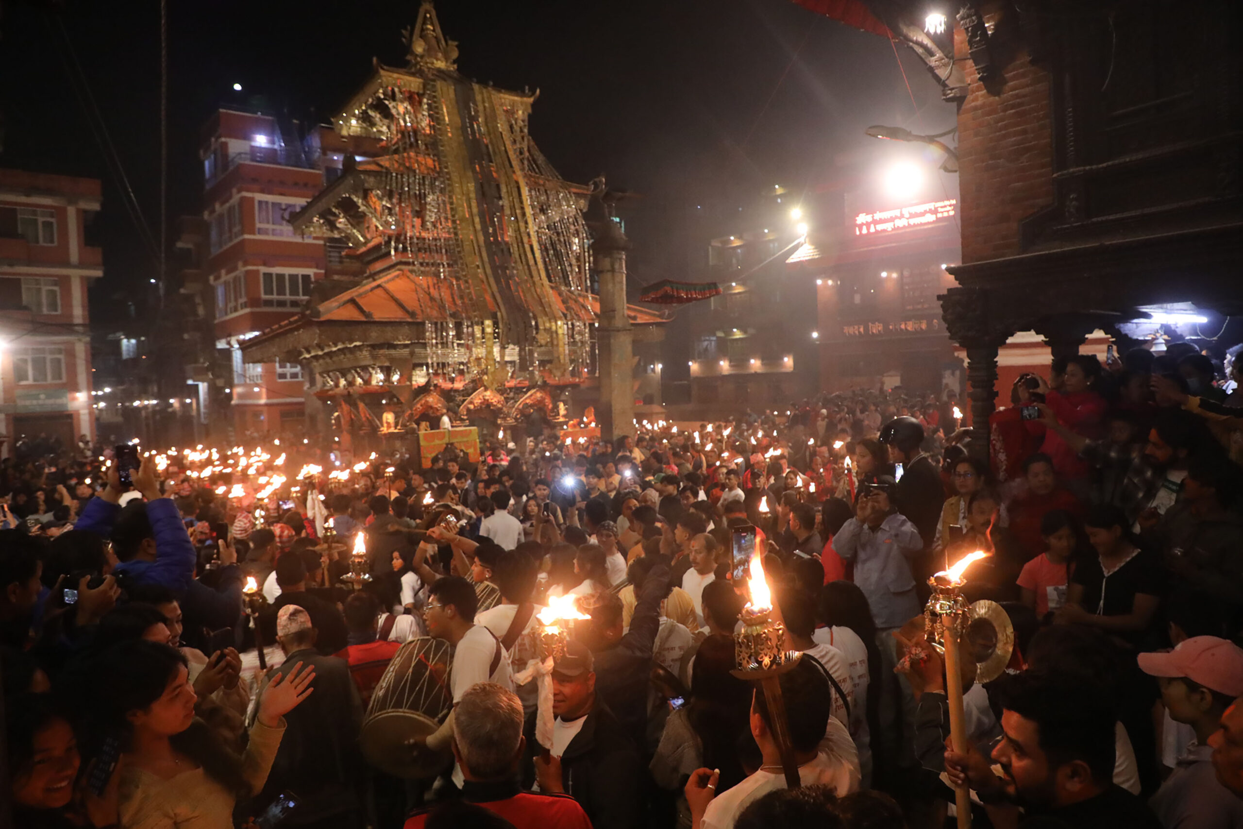 भक्तपुर थिमिः बिस्केट जात्राको रौनक