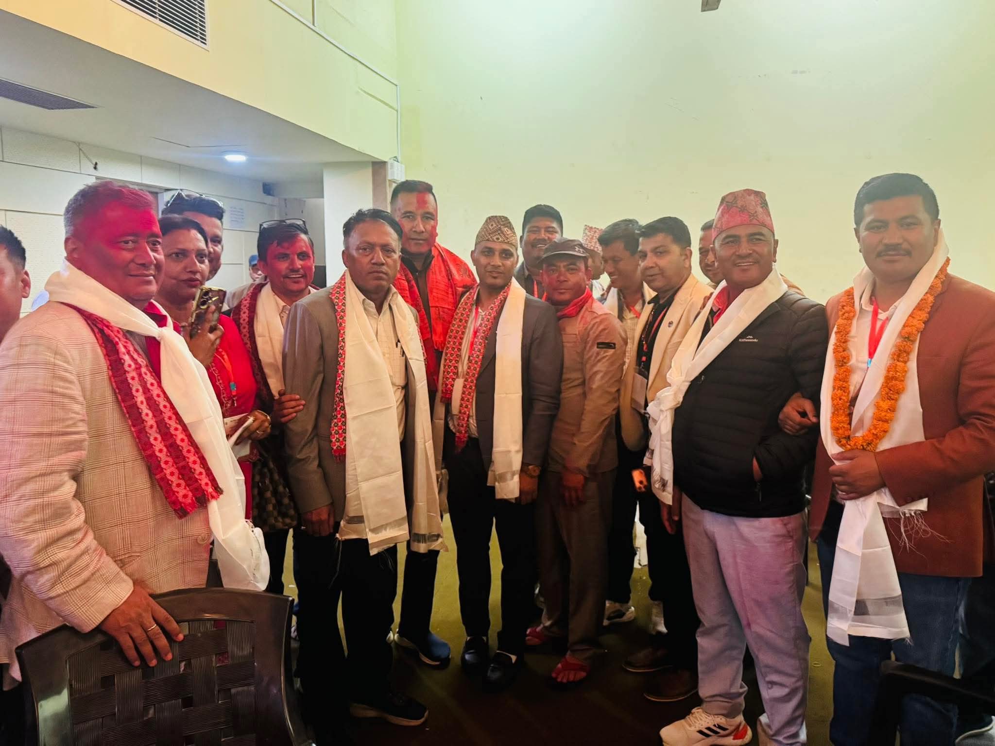 निर्माण व्यवशायी महासंघको अध्यक्षमा निकोलस पाण्डे निर्वाचित