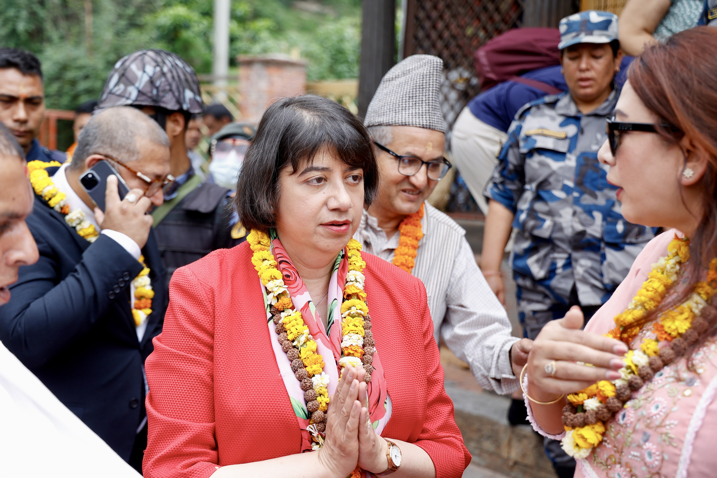 बेलायतक ‘इण्डो प्यासिफिक’ मन्त्रीद्वारा पशुपतिनाथके दर्शन