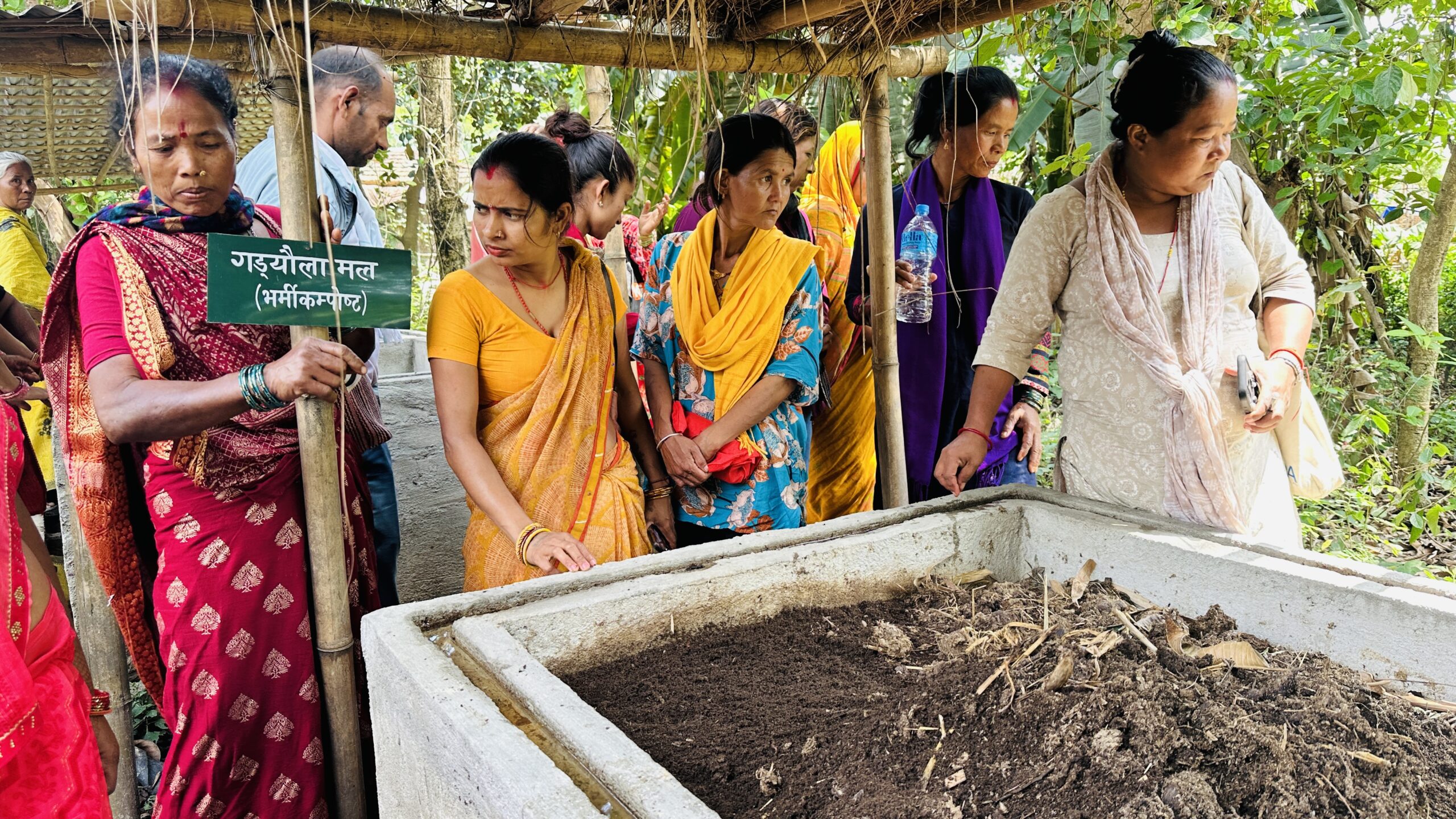रासायनिक मललाई प्रतिस्थापन गर्दै गँड्यौला मल