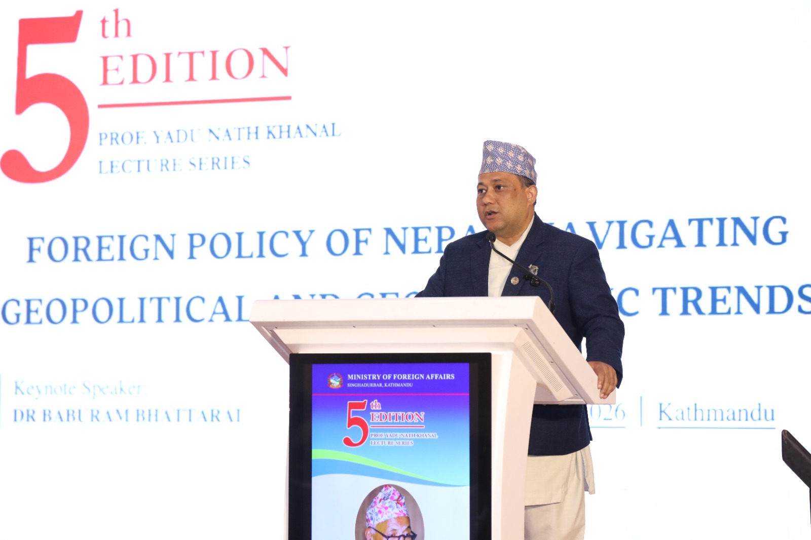 सरकारले परिणाममुखी विकास कूटनीतिमा जोड दिएको छः परराष्ट्रमन्त्री खनाल