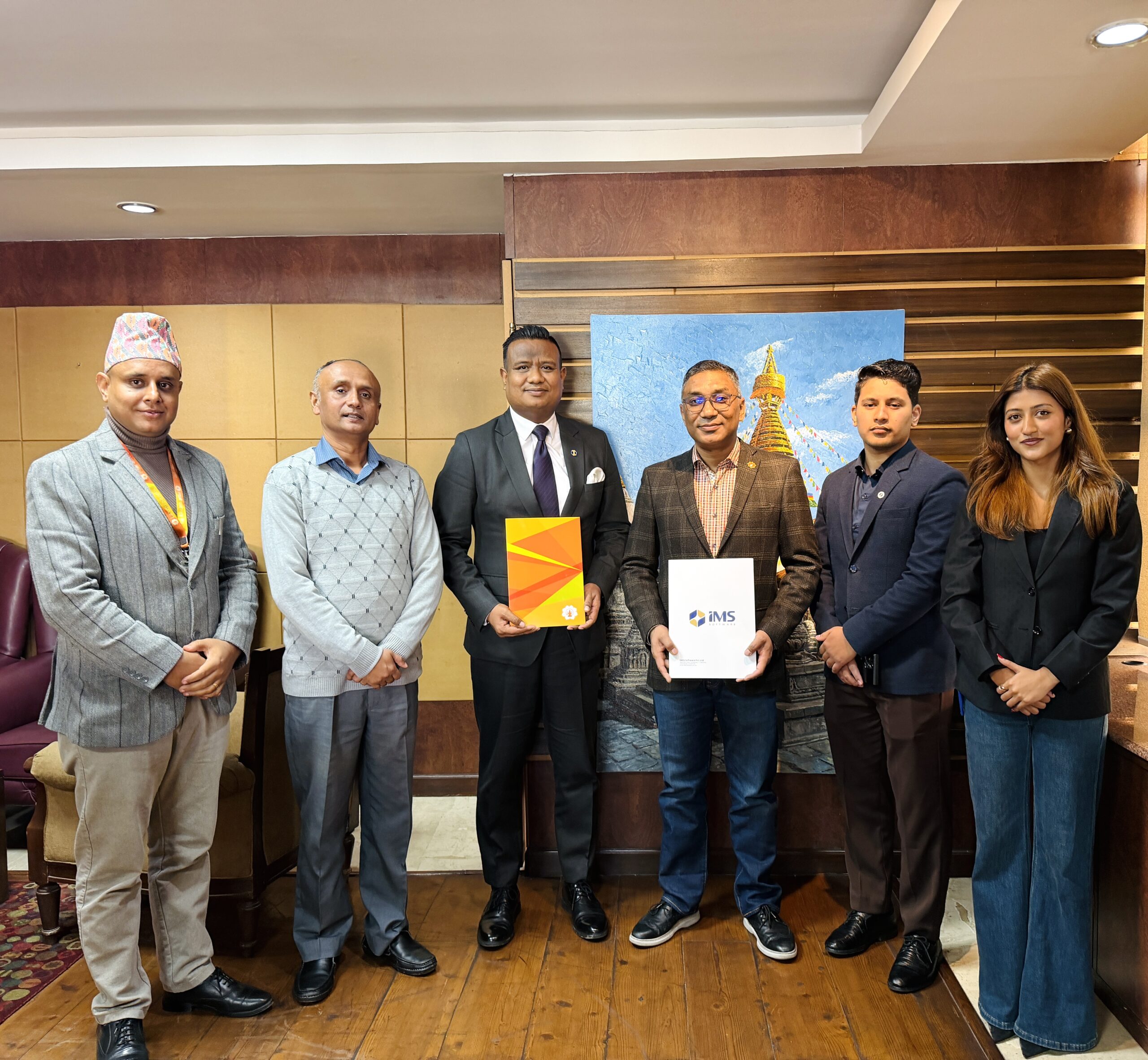 लक्ष्मी सनराइज बैंक र आइएमएस सफ्टवेयर बीच एसएमईलाई डिजिटल कर्जा सुविधा उपलब्ध गराउन सहकार्य