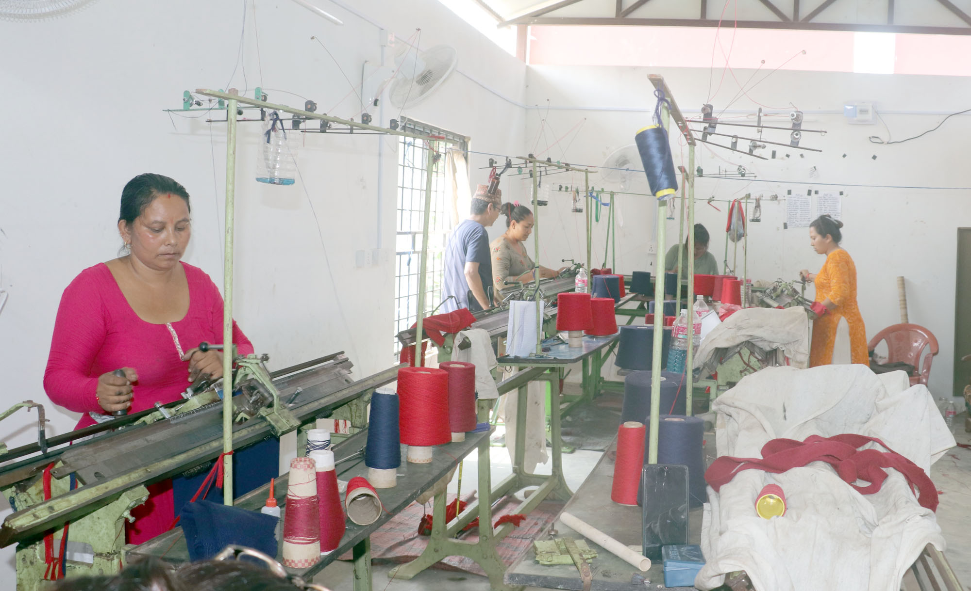 आत्मनिर्भर बन्न सीप सिक्दै पाल्पाका महिला