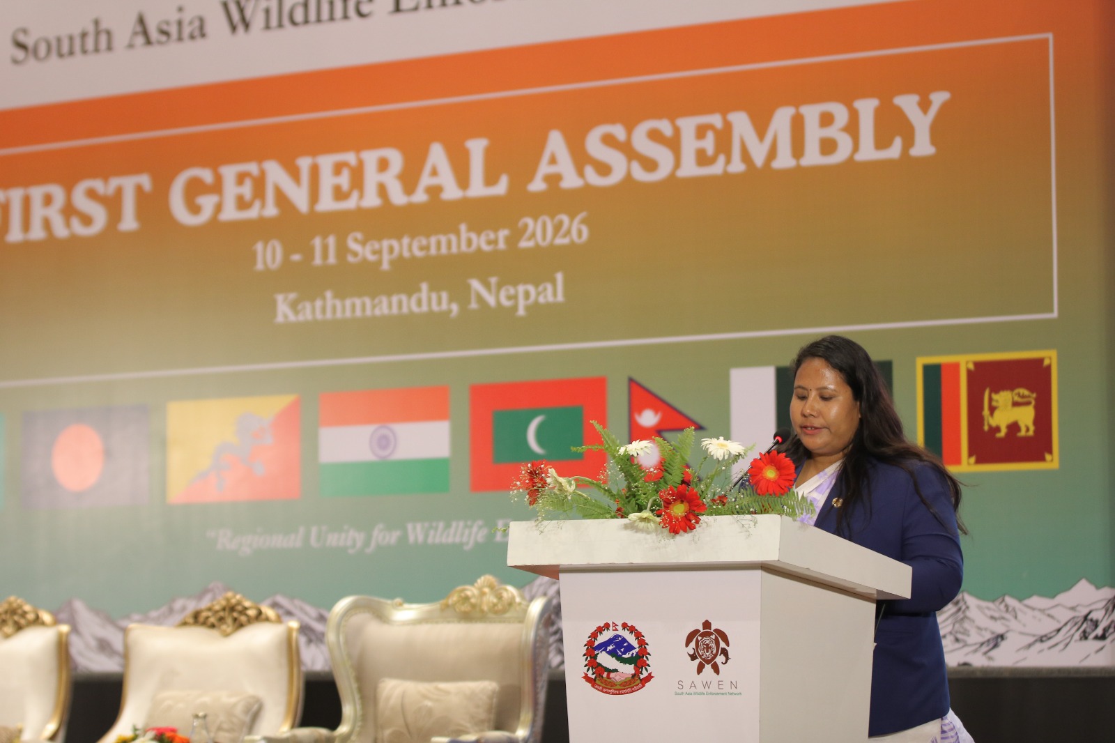 वन्यजन्तुको दोहन गर्ने आपराधिक सञ्जालविरुद्ध क्षेत्रीय सहयोग आवश्यक छः मन्त्री चौधरी