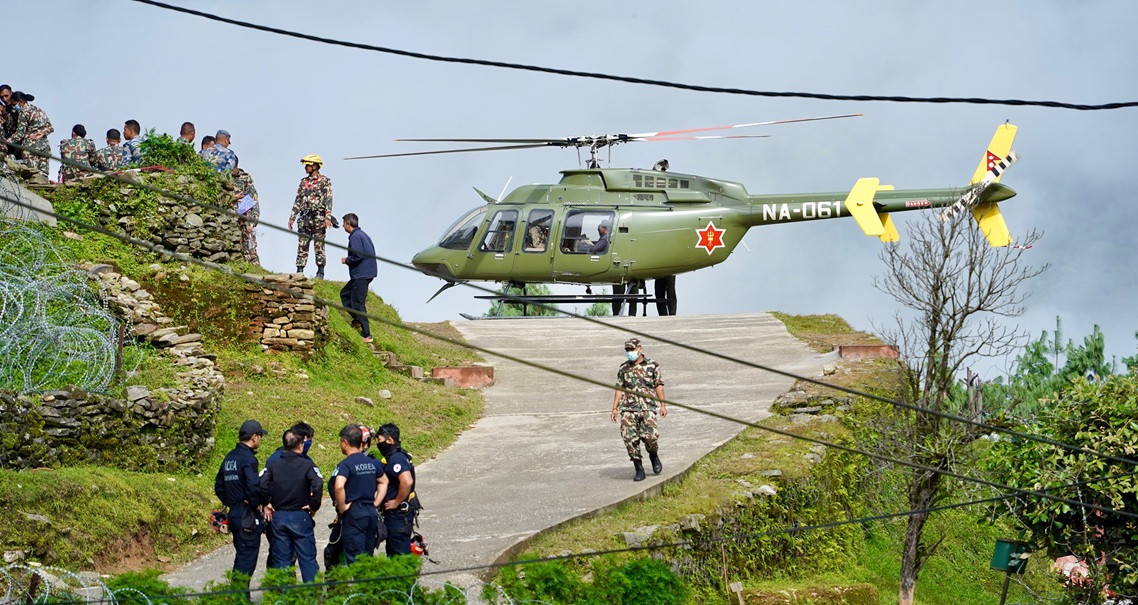 दक्षिण कोरियाली उद्धार टोलीद्वारा धुन्चेबाट खोज तथा उद्धार कार्य सुरु, हराइरहेका ९ कोरियाली नागरिकको पनि खोजी गरिँदै