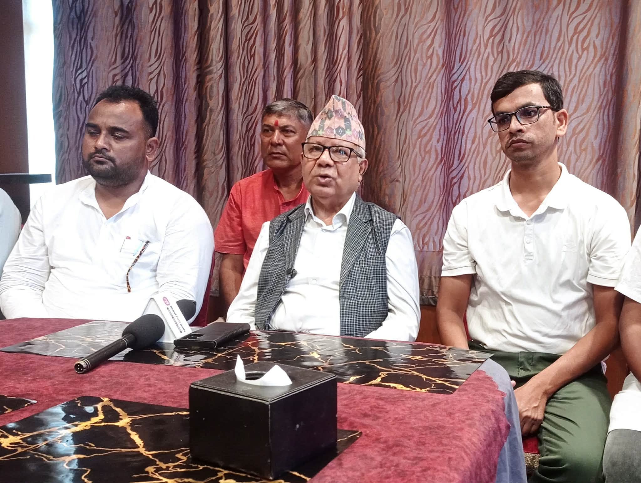 संविधानको रक्षार्थ परिवर्तनकारी शक्ति एक हुनुको विकल्प छैनः नेपाल